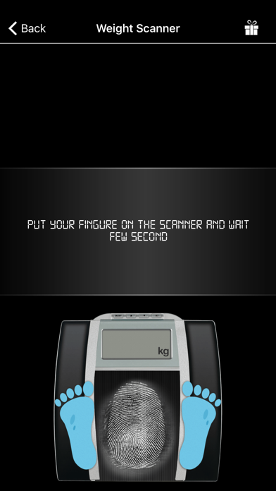 Weight Finger Scanner Prankのおすすめ画像5