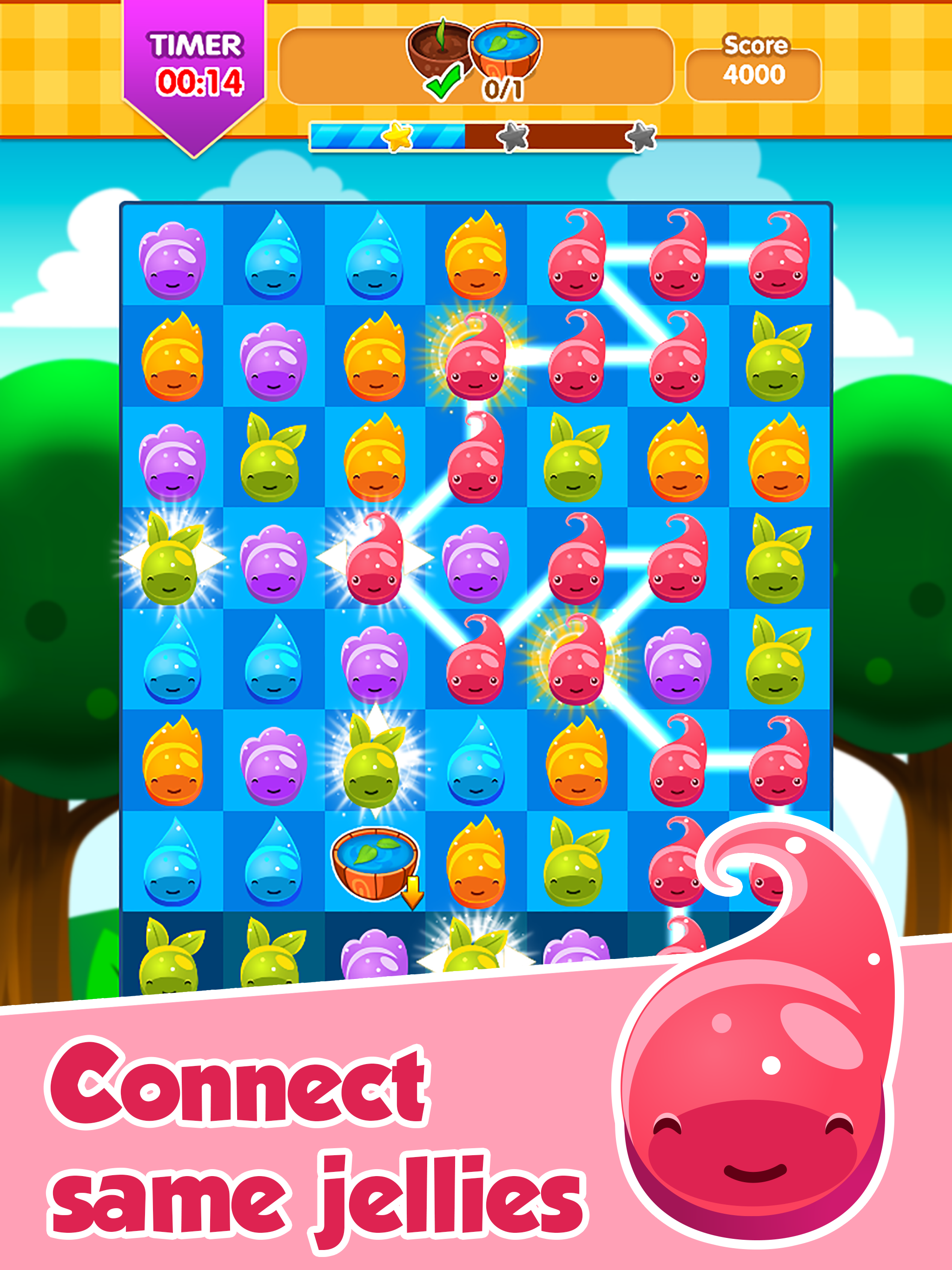 Jelly Super Crush - New Match 3 Adventure