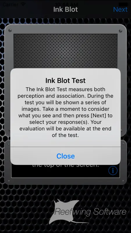Ink Blot Profile screenshot 1 of 5