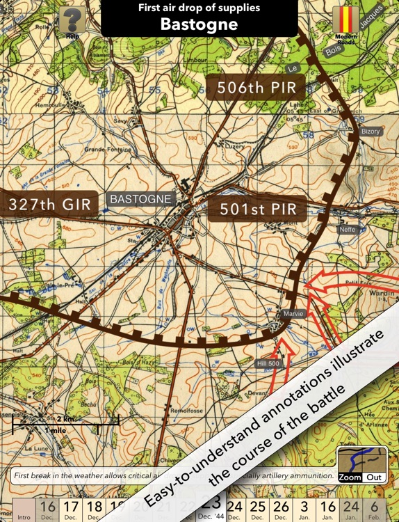 Battlefield mApps: Battle of the Bulge