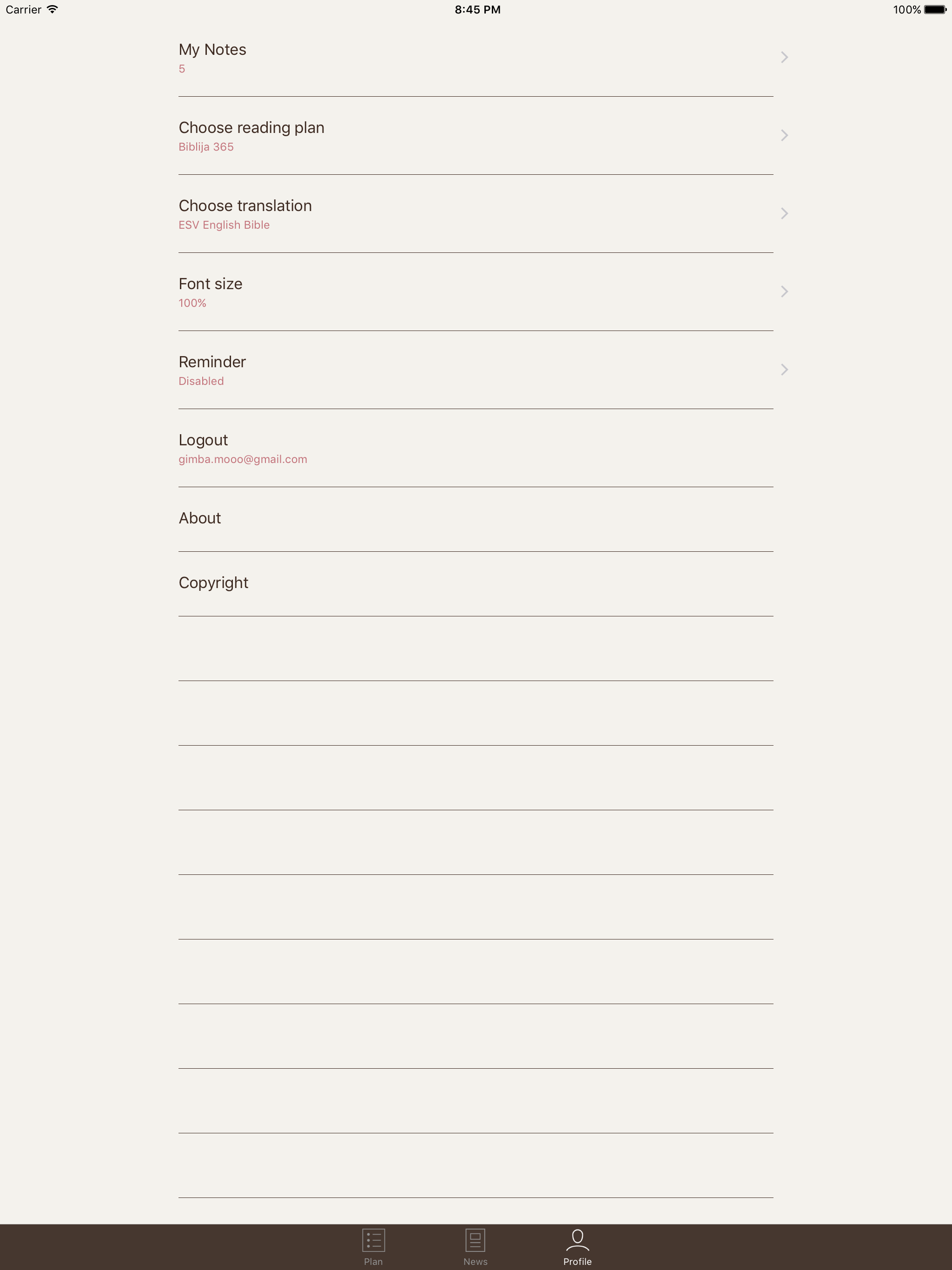 Biblija365 screenshot 9