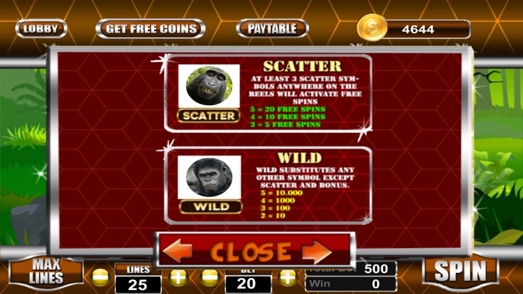 Monkey Slot : 777 Jackpot Casino screenshot-3