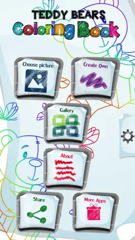 Game screenshot Teddy Bears Coloring Book mod apk