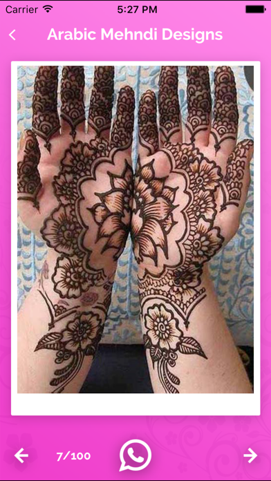 Indian & Arabic Mehndi Designs & Photos Offline のスクリーンショット