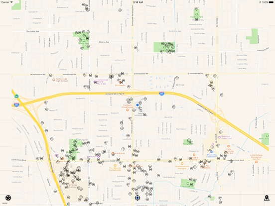 Screenshot #4 pour GoTracker - Map of Pokéstops & Gyms for Pokémon Go