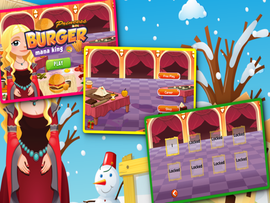 Screenshot #4 pour Princesse de cuisson Hamburger Jeux