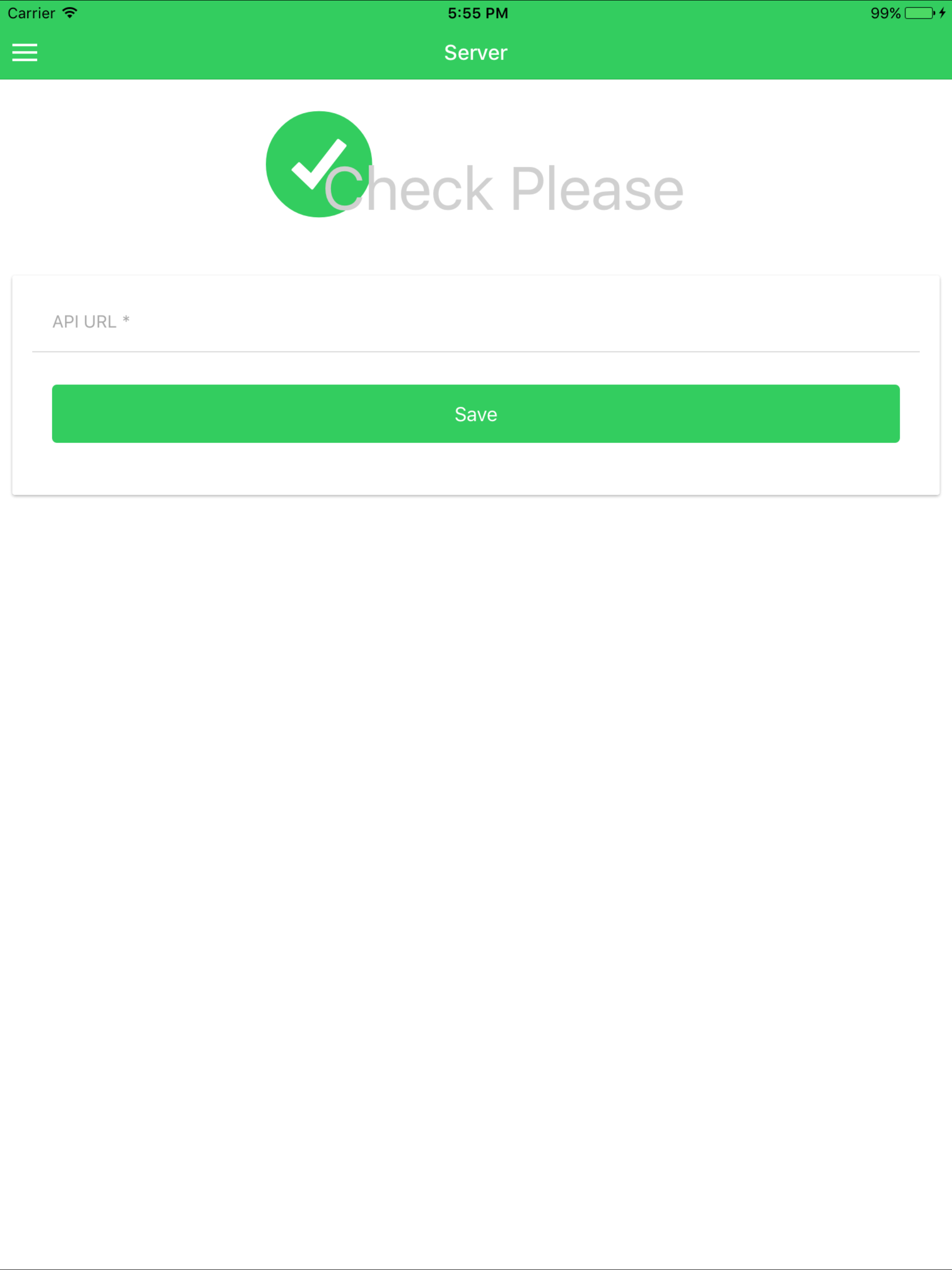 C2B Check Please App