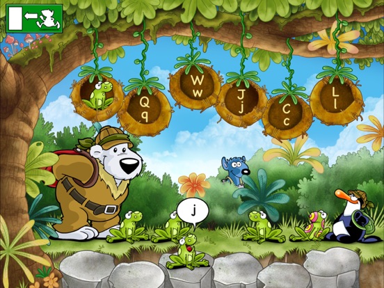 Preschool English: Emil & Pauline in the Jungle iPad app afbeelding 2