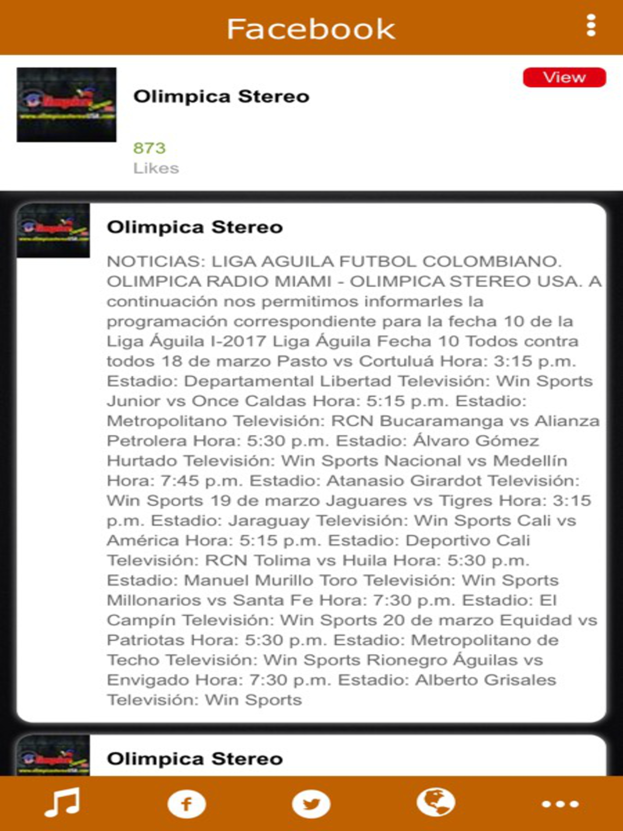 Olimpica Stereo USA
