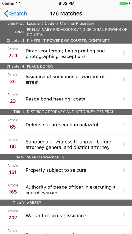 Louisiana Code of Criminal Procedure (LawStack) screenshot-4