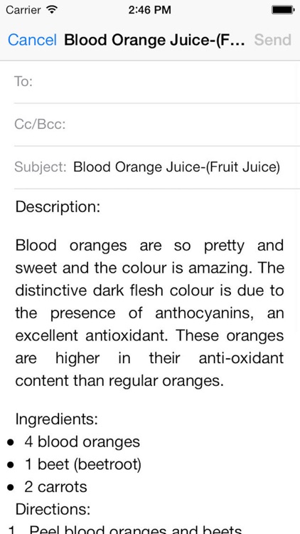 Juice Recipes For Your Fitness
