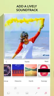 slide - picture clips video show maker with music iphone screenshot 2
