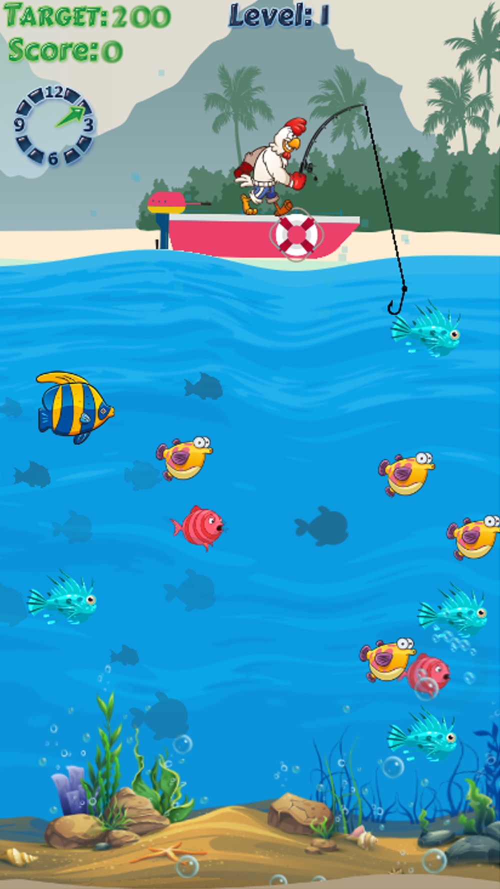 チキン釣りゲーム 魚 狩猟 ゲーム 楽しみのために 子供のために Free Download App For Iphone Steprimo Com
