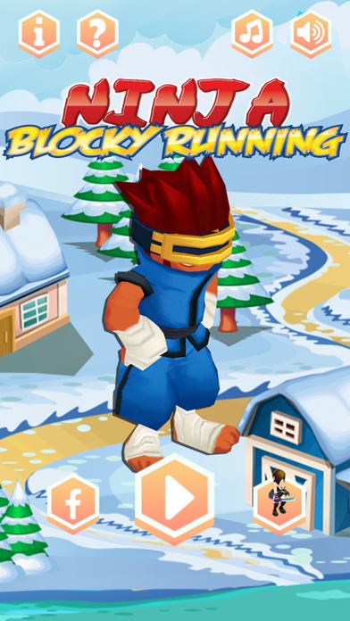 Screenshot #1 pour ninja runner challenge endless