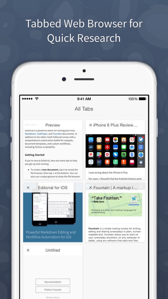 #5. Editorial (iOS) Podle: omz:software