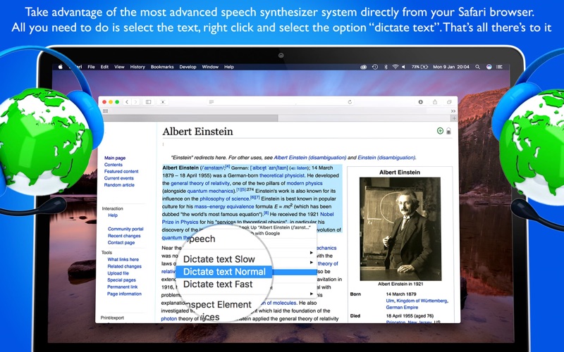 voice reader for safari iphone screenshot 2