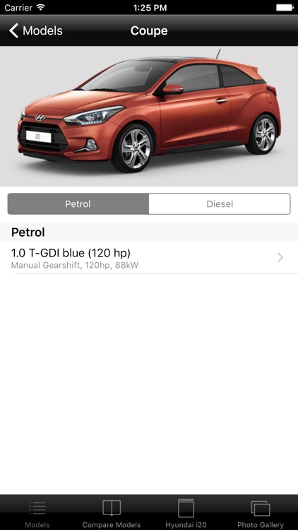 Specs for Hyundai i20 2016 edition