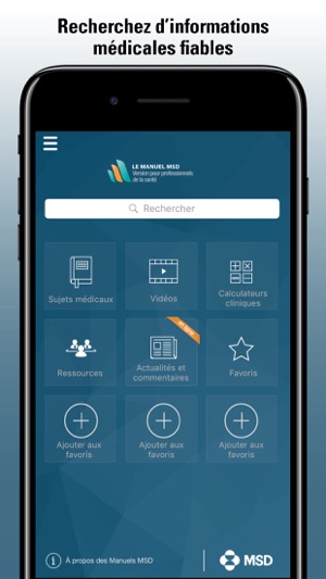 Le Manuel MSD Professionnel(圖1)-速報App