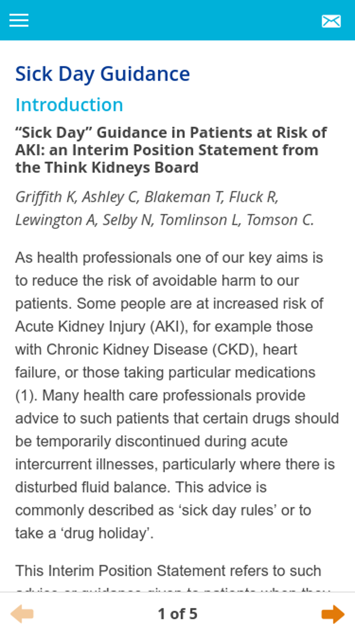 Think Kidneys