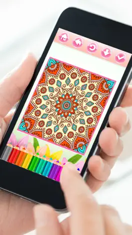 Game screenshot Adults Coloring Book Color Pigment Therapy Page mod apk