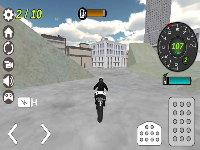Police Motor-Bike City Simulator 2