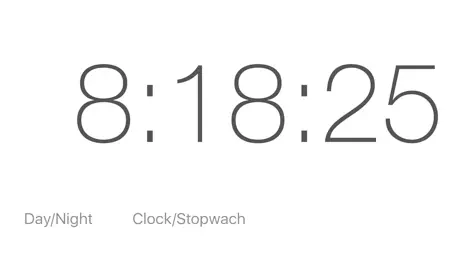 Big clock  -Day & Night mode-