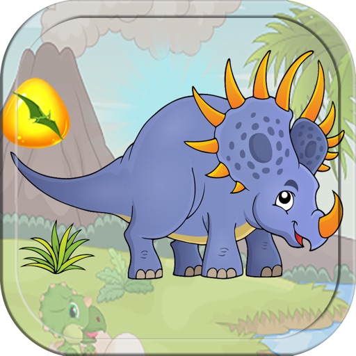 Dinosaur Match Games For Kids Free Icon