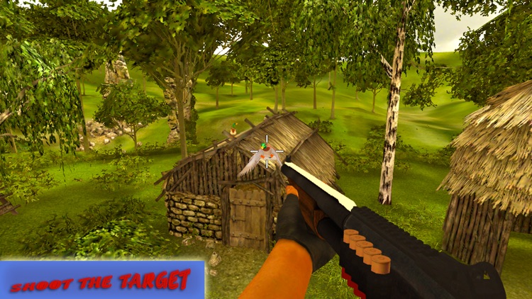 Boscage bird hunting: Wildlife sniper shooter