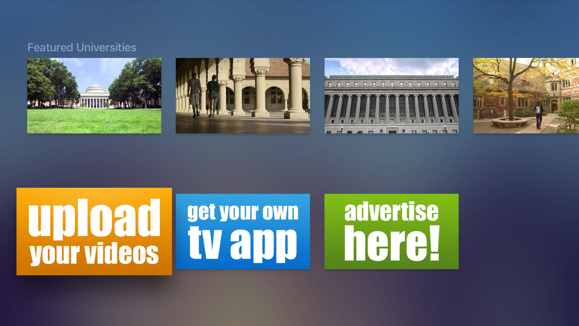 The University Channel screenshot 3