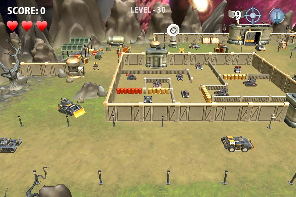 Titan Tank Wars 3D screenshot 3
