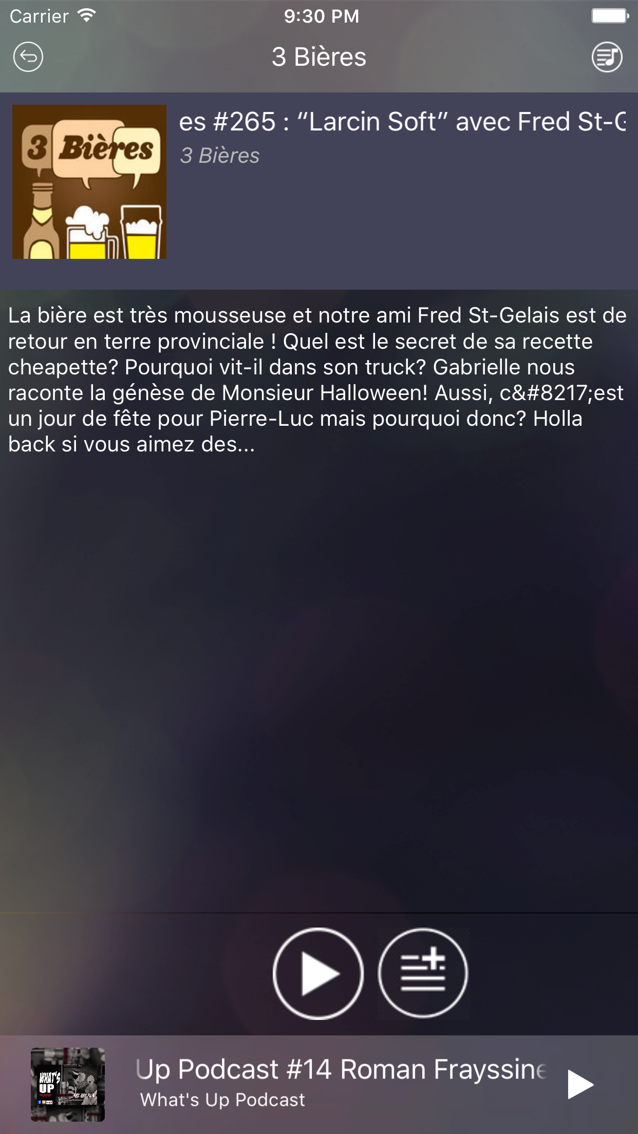 BaladoQuebec screenshot 4