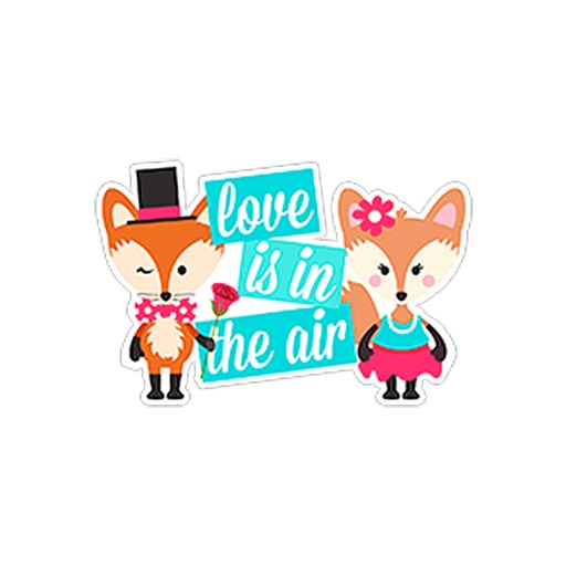 Love Is In The Air - Valentine Day Stickers icon