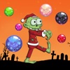 Bubble Shooter Game: Santa Claus Zombie