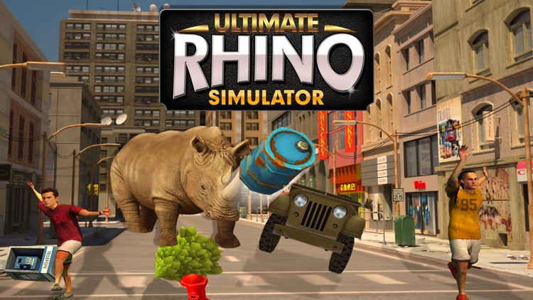 Ultimate Rhino Simulator 3D Animal Survival games