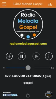 rádio melodia gospel iphone screenshot 1