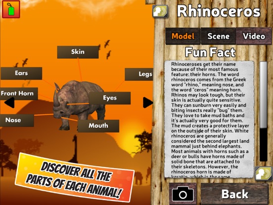 Popar Safari iPad screenshot 4 - Entertainment app