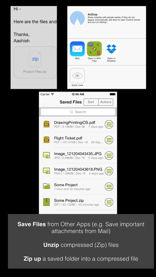 #5. Files n Folders (iOS) 由: Aashish Patil