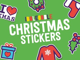 Try our festive Ibbleobble stickers to make your messages merry at Christmas time