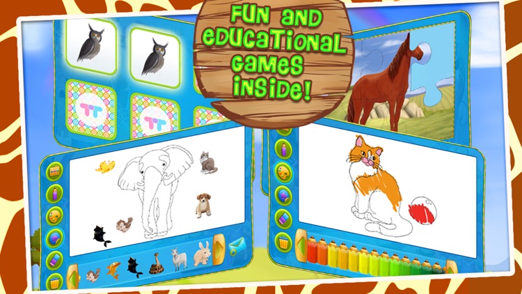 Animals Zoo - Interactive Flash Cards for Kids