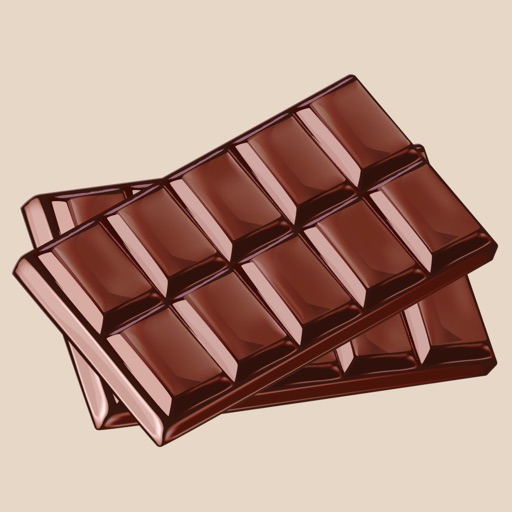 Chocoholic Chocolate Lover Sticker Pack icon