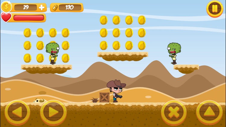 Cowboy vs Zombies - Western Zombie Shooting Games screenshot-3