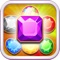 Jewels World Crush is a fun puzzle match-3 game full of love