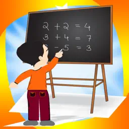 First grade math games for kids app icon