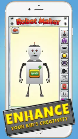 Game screenshot роботы завода: творчество игра для детей apk