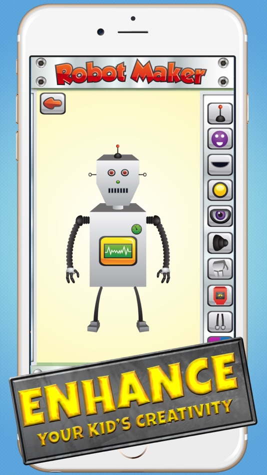 #2. Robot Maker :complete factory to buid your own bot (iOS) By: ARAPPDEV