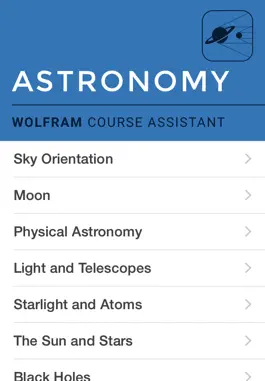 Game screenshot Wolfram Astronomy Course Assistant mod apk