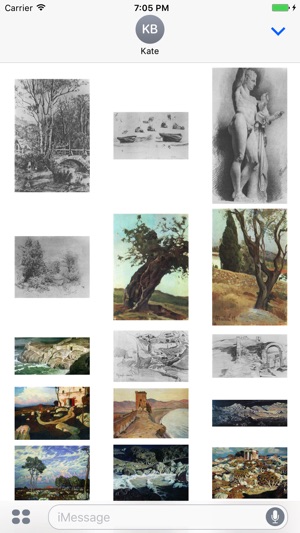Konstantin Bogaevsky Artworks Stickers(圖1)-速報App