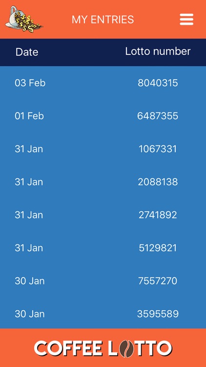 Coffee Lotto screenshot-4