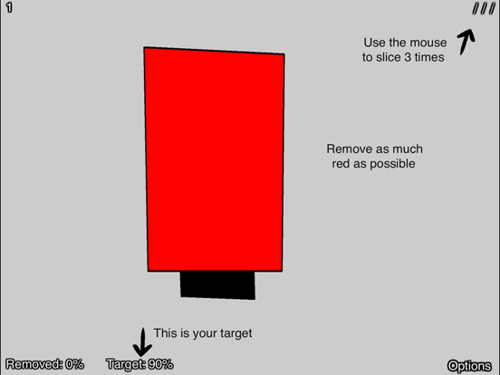 Screenshot #4 pour 3 slices - an awesome puzzle game !