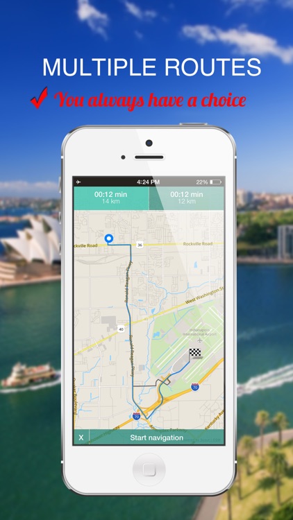 Helsinki, Finland : Offline GPS Navigation